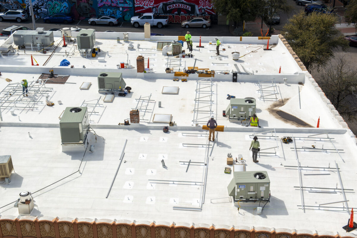 Manufacturing Facility Roofing