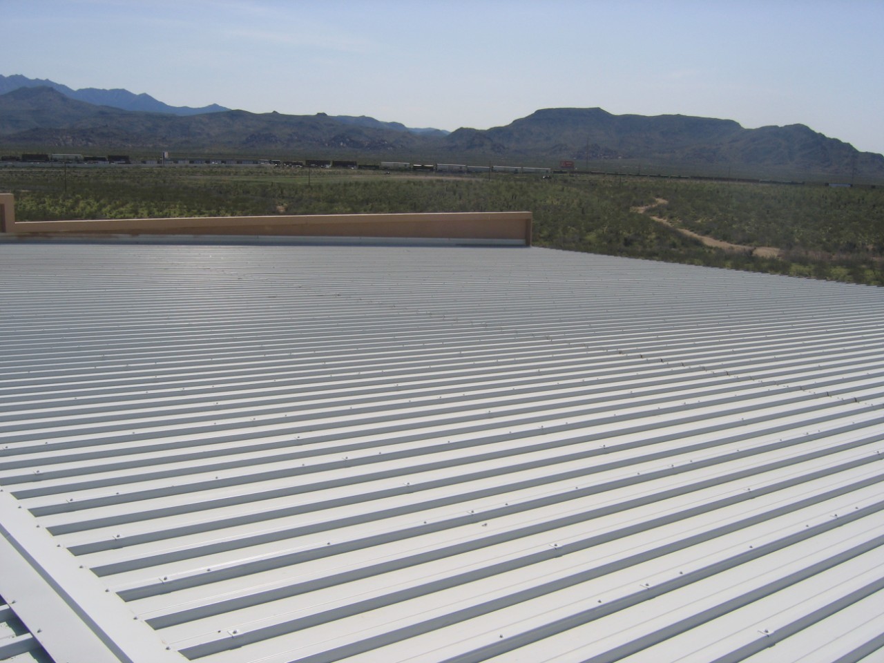 Metal R Panel Roofing
